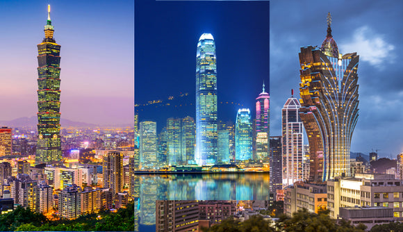 Hong Kong, Macao & Taiwan